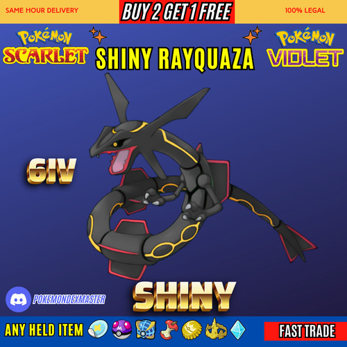6iv rayquaza - ✨6iv,