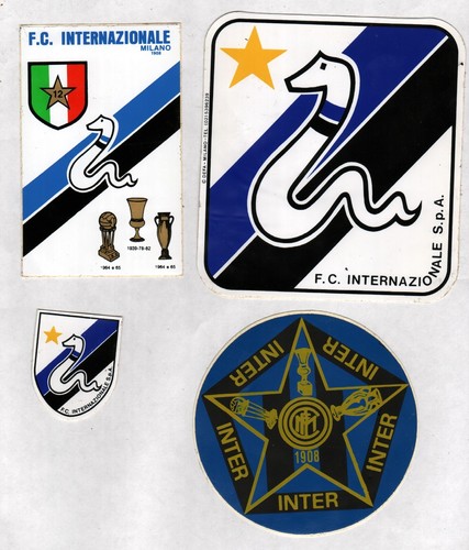 Calcio inter rari adesivi - 4,