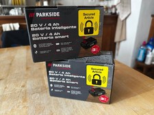 2X Parkside PAPS 204 A1 4Ah