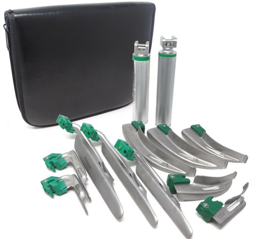 Set laringoscopio 12pcs lame - set,