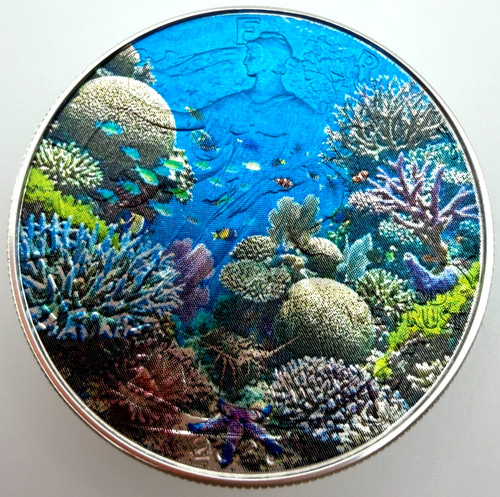 Coral reef moneta - moneta, da