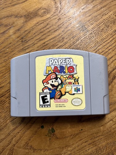 Paper mario nintendo 64 - paper, (nintendo