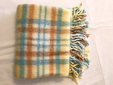 2 coperta neonato culla a quadri 90x100