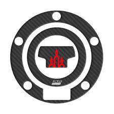 ADESIVO TAPPO BENZINA CARBON ROSSO FOR YAMAHA 750 XTZ SUPER TENERE 2000-2016