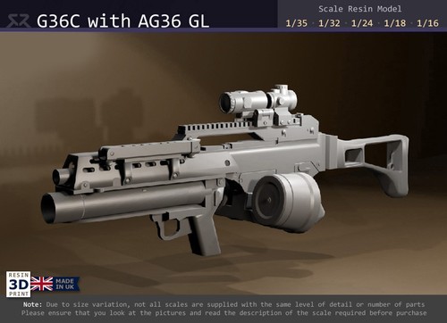 G36c con lanciagranate ag36 - g36c,