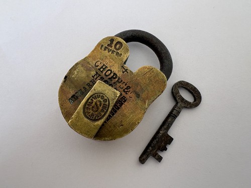 Lucchetto vintage ottone - in,