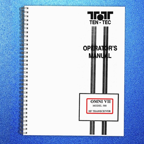 Ten tec omni model 588 - omni, 7