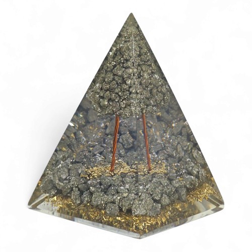 Pirite albero orgone piramide - albero,