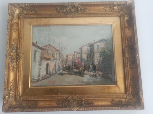 Quadro olio ciro canzanella - ad,