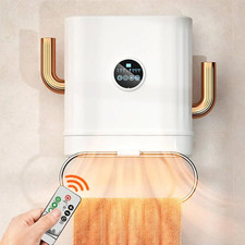 Termoconvettore Elettrico Da Parete 2000W Stufa Asciugatrice Bagno + Telecomando