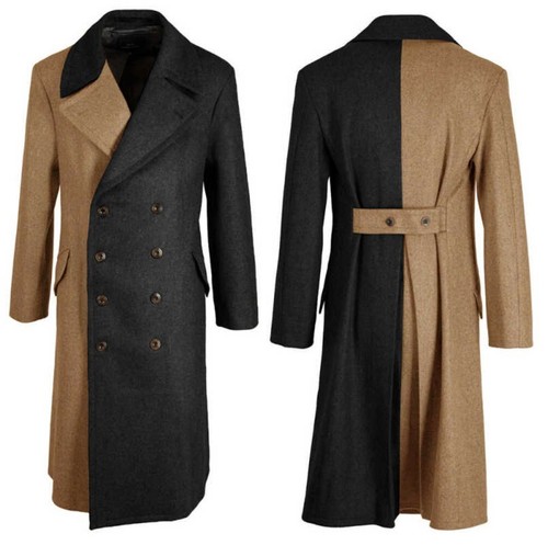Cappotto lungo uomo lana