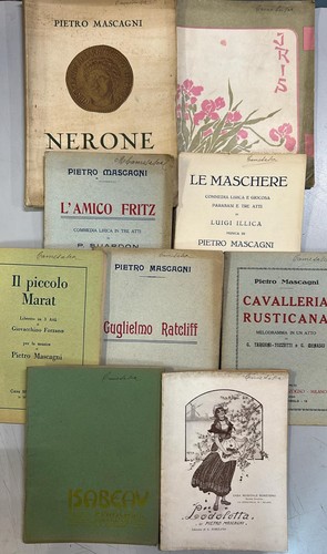 Mascagni pietro libretti - 9,