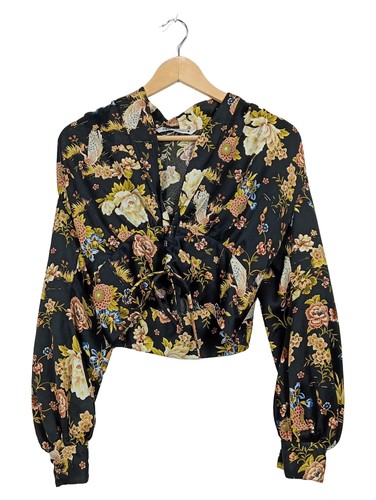 Zara camicetta donna - donna, nera