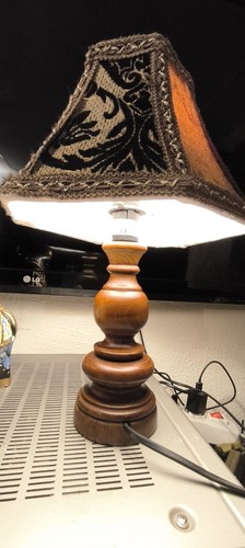 Lampada etnica con paralume - etnica,