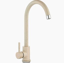 Rubinetto lavello cucina canna alta fragranite - resistente e di design