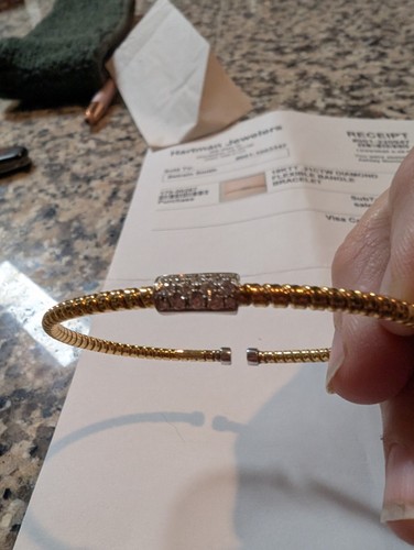 Bracciale con diamanti