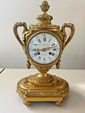 Orologio Da Camino FRANCESE in Bronzo stile luigi XVI