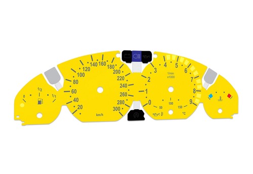 Per bmw e46 giallo - m3,