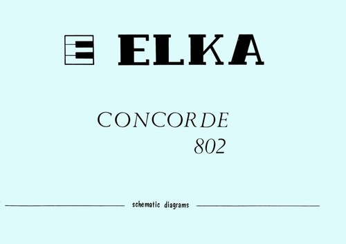 Elka concorde 802 - elka,