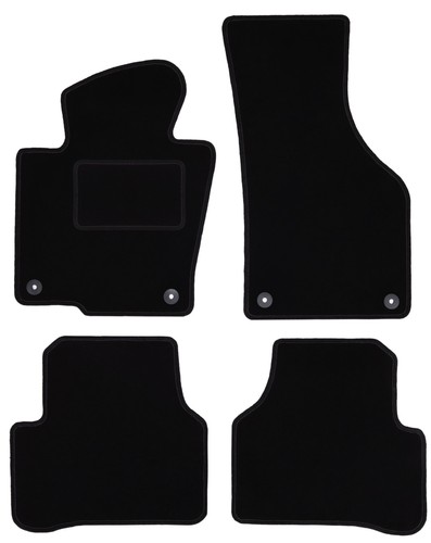 Tappetini auto velluto nero - auto,