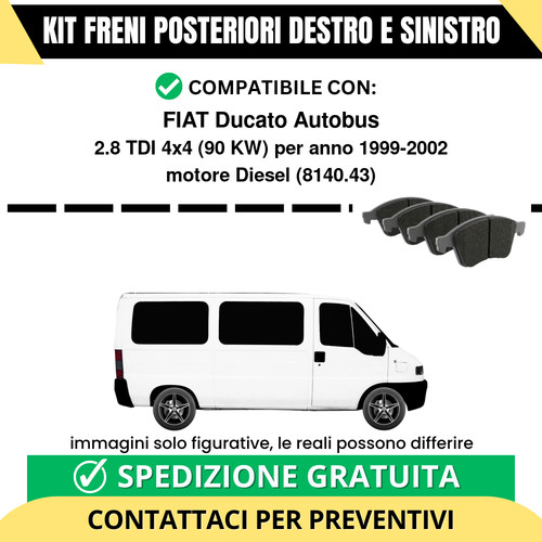 Pastiglie freno posteriori - freno,