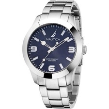 Orologio Uomo NAUTICA PACIFIC BEACH NAPPBF201 Acciaio Blu Sub 100mt