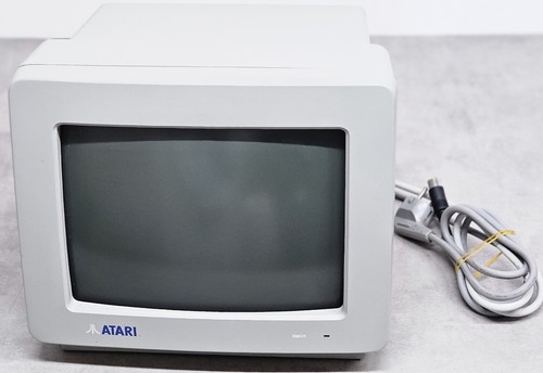 Atari sm124 monitor - atari,