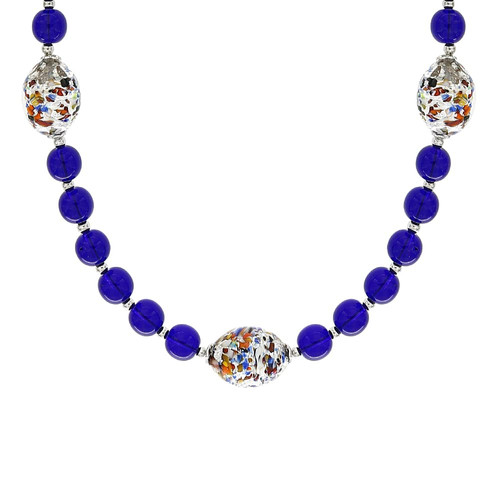 Collana girocollo con pietre - girocollo,
