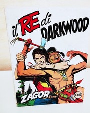 ZAGOR-SCRITTA ROSSA-N.56-IL RE DI DARKWOOD-GENNAIO 1975-LIRE 400-QUASI MAGAZZINO