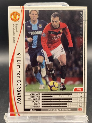 Dimitar berbatov panini wccf - dimitar,