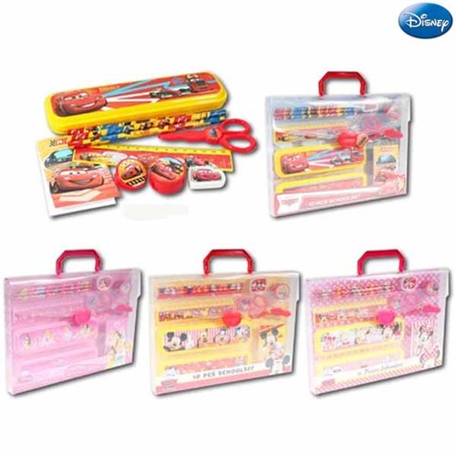 Valigetta scuola disney set - valigetta,