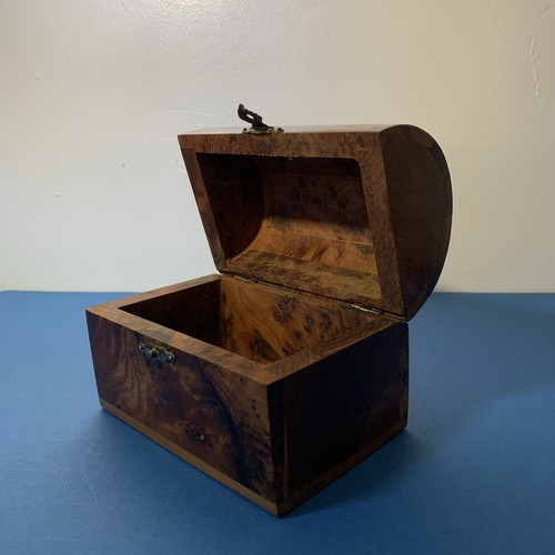 Vintage small walnut domed - vintage,
