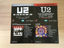 U2 _ The Italian Collection _ 2 X Promo Card _ 2016 Italy