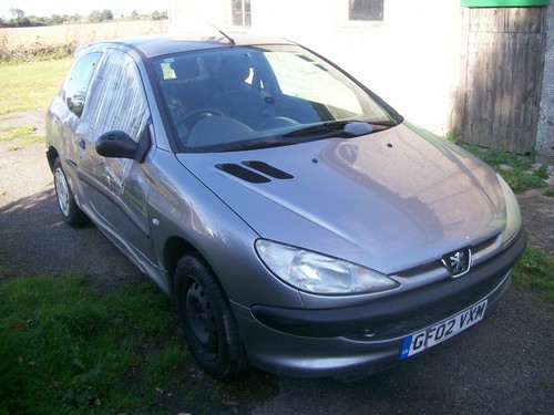 Peugeot 206 2002 reg - lx,