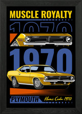 Hemi Cuda Muscle Car