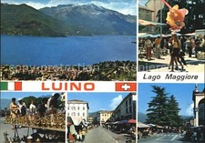 Luino Lago Maggiore panorama e mercato  