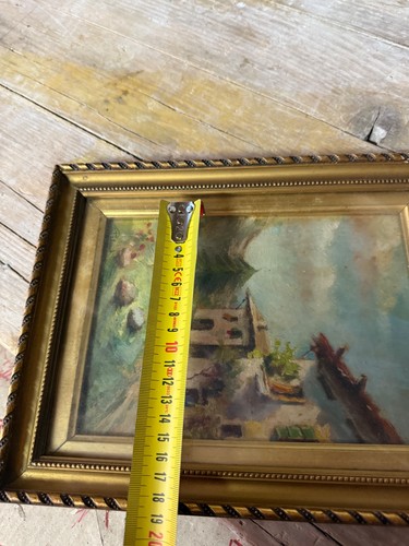 Quadretto antico con cornice - con,