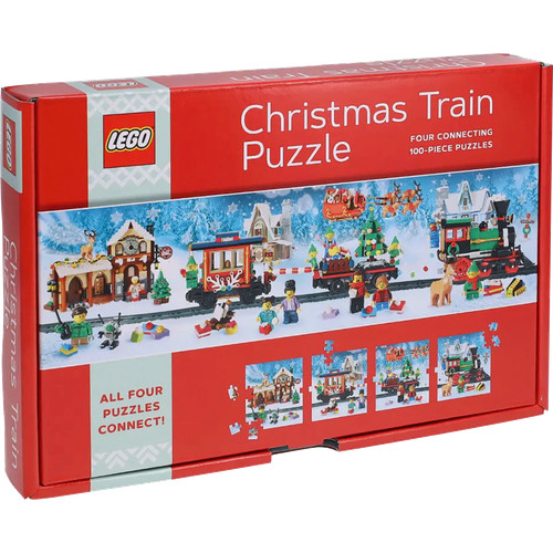 Lego treno natale puzzle - lego,