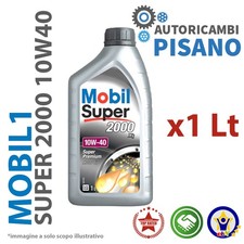 1 LITRO DI OLIO MOTORE ORIGINALE MOBIL 1 S 2000 10W40