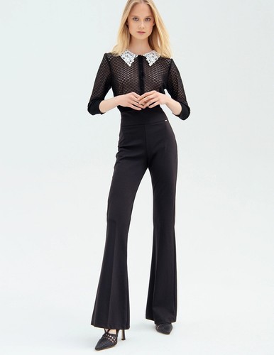 Fracomina pantalone zampa - pantalone, a