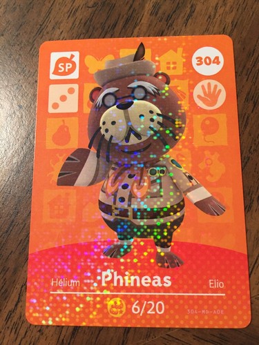 Carta amiibo animal crossing - carta,