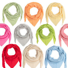 Sciarpa triangolare mussola