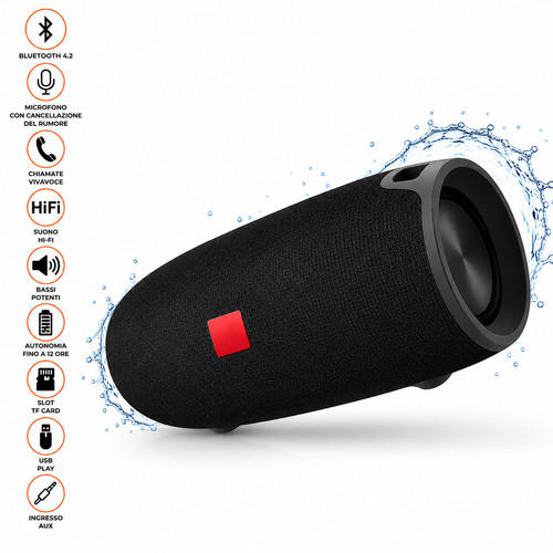 Cassa portatile bluetooth 40w - cassa,