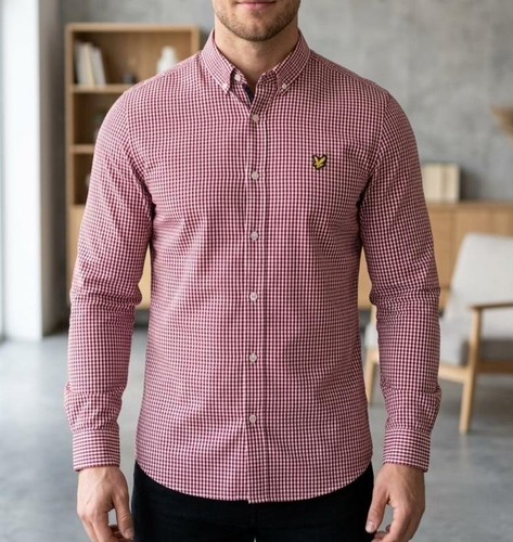 Camicia uomo lyle scott - camicia,