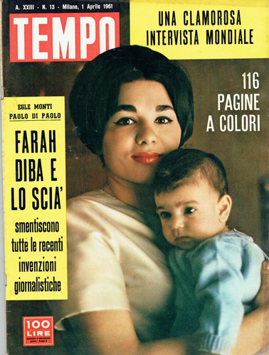 1961 farah diba reza ciro - diba,