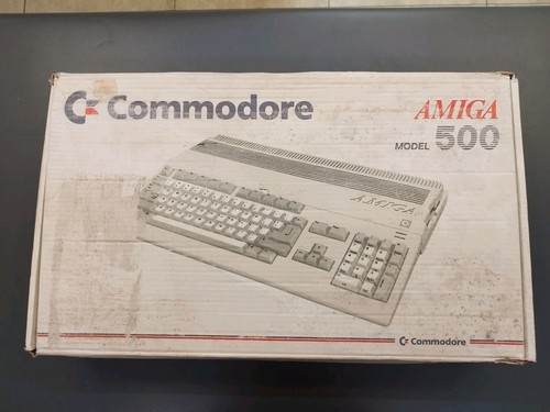 Commodore amiga 500 - 500, scatola