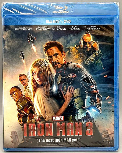 Iron man blu - iron, (blu-ray/dvd,