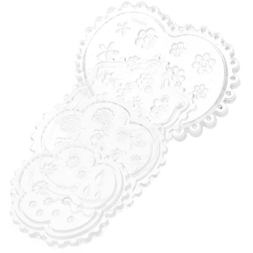Pcs stampini silicone per - ,