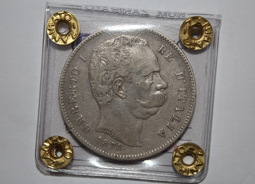 Lire 1878 regno italia re - regno,