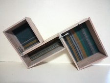 libreria mensole scatole componibile composizione pensile trasformabile legno mo